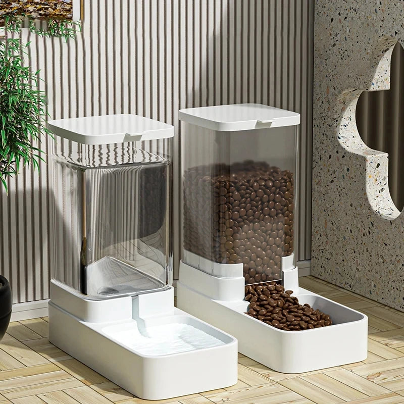 Automatic Feeder Cat Food Bowl-ROROZ PETSUPPLIER